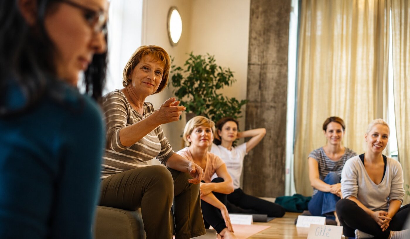 Daniela Picard demonstriert eine Functional-Integration-Lektion